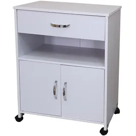 Hti-Living Küchenschrank Weiß Blanca 60 x 80 x 40 cm Weiß