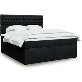 vidaXL Cruz 180 x 200 cm Schwarz