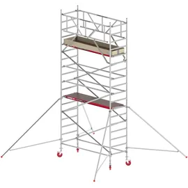 Altrex RS Tower 41 PLUS Aluminium ohne Safe-Quick® mit Holz-Plattform 6,20m AH breit 0,90x1,85m