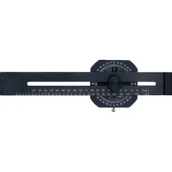 Präzisions-Streichmaß mit Gradmesser 200mm