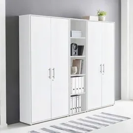 MID.YOU Office Edition Aktenschrank 10 80 x 40 x 180 weiß