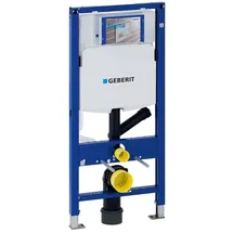 Geberit Duofix Element für Wand-WC, 112cm, Trockenbau, Sigma Unterputzspülkasten 12cm, Geruchsabsaugung Abluft