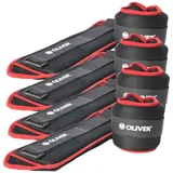 Oliver Gewichtsmanschetten Prime 4 Paar je 1,5kg Gewichte Functional rot