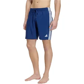 adidas 3-Stripes Badeshorts Dark Blue/White S