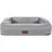 Hundebett Lima Ortho L 100 x 65 cm grau