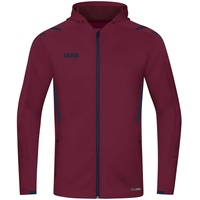 Jako Challenge Trainingsjacke mit Kapuze maroon/marine L