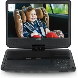 Lenco DVP-1046BK DVD-/Blu-Ray-Spieler DVD Player mit wiederaufladbarem Akku,