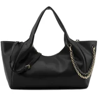 Seidenfelt Manufaktur Seidenfelt Lainio Schultertasche 55 cm schwarz