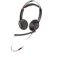 Schwarzkopf Poly C5220T Kopfhörer Kabelgebunden Kopfband Büro/Callcenter Schwarz