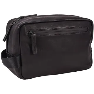LEONHARD HEYDEN Kulturbeutel Den Haag Washbag Black
