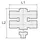 Riegler T-Mehrfachverteiler 4-fach »click-clock«, drehbar, G 1/4 a. Ã ̃10mm