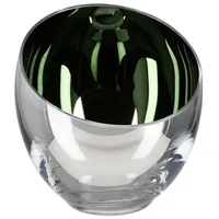 Fink Teelichthalter CANDY 11 cm moosgrün - Glas -