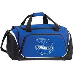 multifanshop Sporttasche - Duisburg - Meine Fankurve - Druck weiß - Tasche