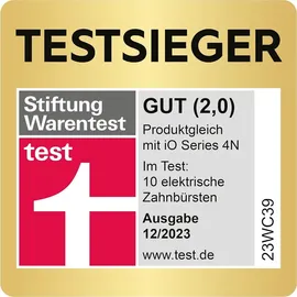 Oral-B iO Series 4 Matt Black + Reiseetui + Aufsteckbürsten 3 St.
