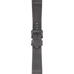 Mido - Leder Multifort Lederband Grau 23/20mm M600015679 - genarbt,grau,rind