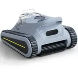 Crab Pro Roboter-poolsauger, 45.000 Pa Leistungsstarke Saugkraft, Wandklettern, Geeignet Für Wände Und Böden Mit 2200 Quadratfuß - Grau