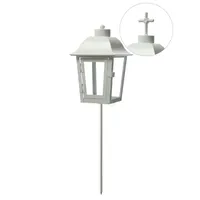 MARELIDA Laterne/Grablaterne mit 2 wechselbaren Spitzen und Erdspieß H:...