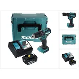 Makita DHP 483 RG1J Akku Schlagbohrschrauber 18 V 40 Nm + 1x Akku 6,0 Ah + Ladegerät + Makpac