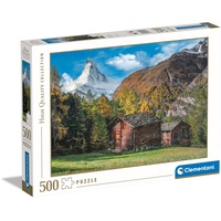 CLEMENTONI Puzzle, Charming Matterhorn Teilen 500 Teile
