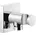 Emporio Wand-Anschlussbogen mit Brausehalter 47361149 Finox Optik