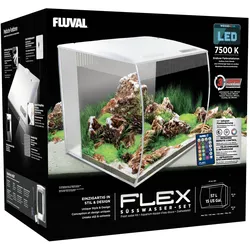 FLUVAL Flex Nano-Aquarium-Set 57 Liter weiß