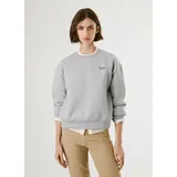 Pepe Jeans Sweatshirt "Babi" in Hellgrau - S,