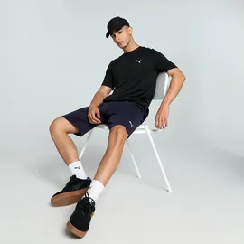 Puma Unisex ESS Small Logo Poly Tee T-Shirts, Puma Black, XL EU