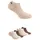 Fila UNISEX INVISIBLE PLAIN SOCKS 6 Paar Braun 39-42