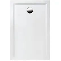 Hoesch Muna S 180x90x3cm, weiß, aus Solique