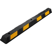 Wiltec Radstopper 165 x 16 x 10 cm Gelb/Schwarz