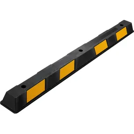 Wiltec Radstopper 165 x 16 x 10 cm Gelb/Schwarz