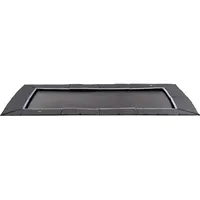 EXIT TOYS Dynamic ebenerdiges sports Trampolin 275 x 458 cm Schwarz