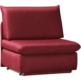 Novel Schlafsessel Etta, Weinrot, Textil, Uni, 90x89x83 cm, Stoffauswahl, Liegefunktion, Wohnzimmer, Sofas & Couches, Schlafsofas, Schlafsofas mit Bettkasten