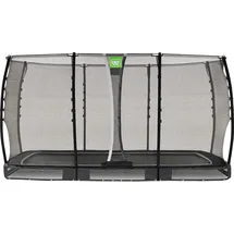 EXIT TOYS Allure Classic Bodentrampolin 214 x 366 cm schwarz