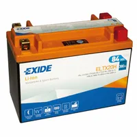 Exide ELTX20H Li-Ion Lithium Motorradbatterie 7Ah 380A