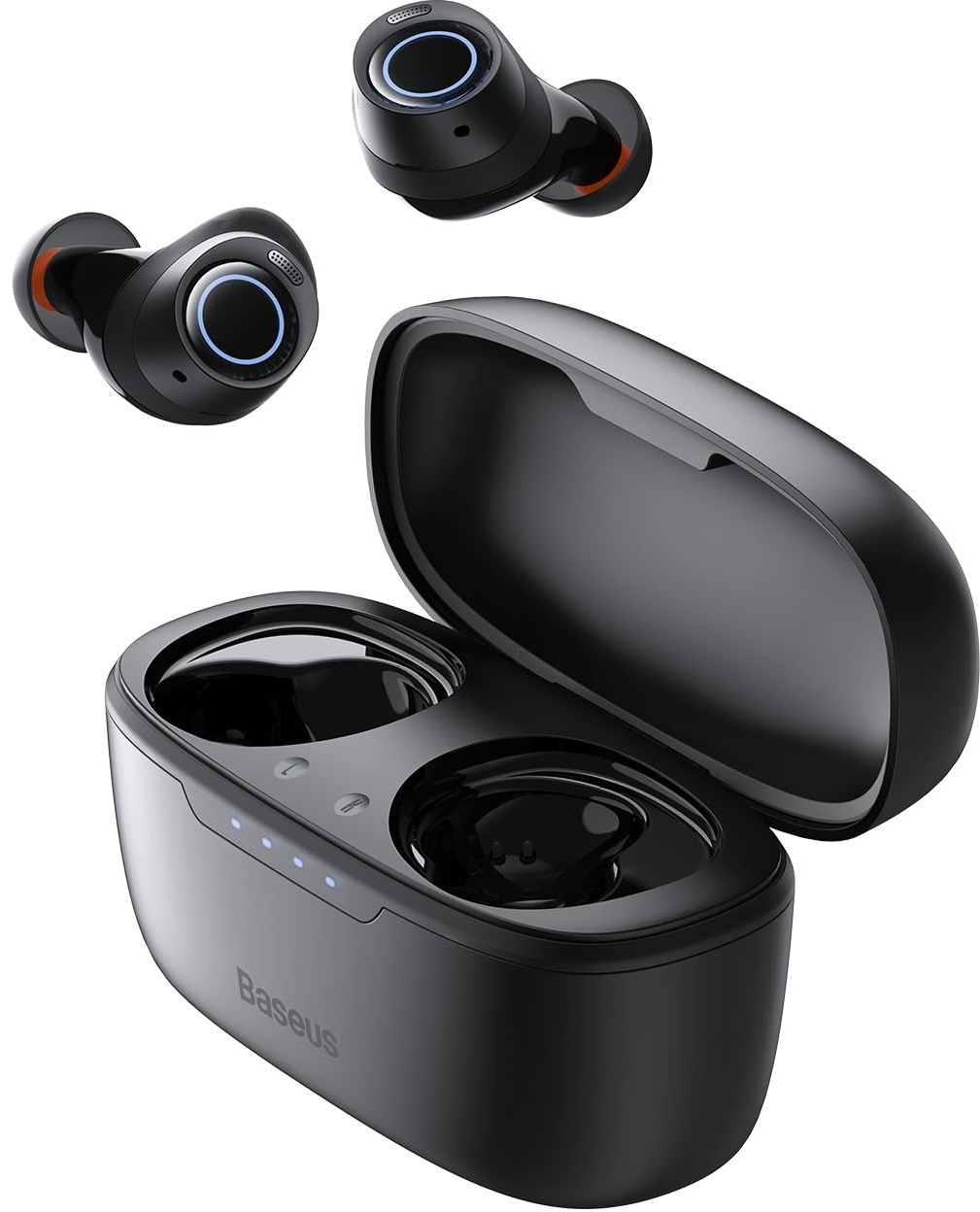 Baseus Bluetooth Kopfhörer Kabellos mit -48dB Hybride Aktive Geräuschunterdrückung, 140 Std. Wiedergabezeit, Wasserdicht IPX6, 4 ENC-Mikrofone, 0.038s Niedriger Latenz, Bluetooth 5.3 - Bowie MA10