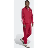 adidas M 3S FL TT TS Trainingsanzug Rot M