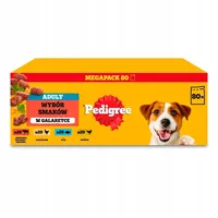 PEDIGREE Nassfutter für Hunde, Auswahl an Geschmacksrichtungen in Gelee, Beutel g