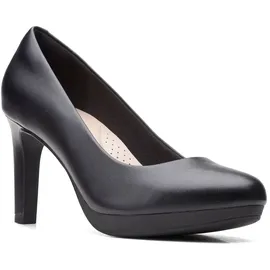 CLARKS Ambyr Joy Pumpe, Black Leather, 37 EU