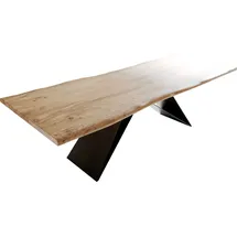 DeLife Edge 260 x 75 x 100 cm Akazie natur
