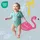 Schlummersack Bio Baby-Bodys kurzarm 5er-Pack in pink | Gr.: 68