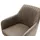 DeLife Esszimmerstuhl Greg-Flex Mikrofaser Taupe Vintage Holzgestell kantig Natur Taschenfederkern