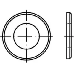 DIN 125 Stahl 140 HV B 23 S Form B