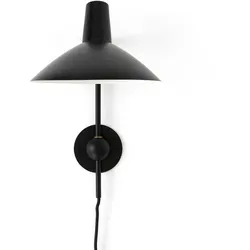 &Tradition - Tripod HM12 Wandleuchte, matt schwarz