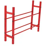 Gedourain RC-Reifenregal, Aluminiumlegierung, verschleißfest, einfache Montage, Reifenregal mit Schrauben für SCX10 90046 D90(rot)