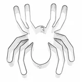 RBV Birkmann Birkmann Birkmann 1010714310 Ausstechform Spinne 9 cm, Kunststoff, Grau, 5 x 3 x 2 cm