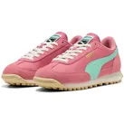 Sneaker PUMA "EASY RIDER VINTAGE", Damen, Gr. 40, wild pink, mint jelly, Textil, unifarben, Schuhe Sneaker, mit Wildleder-Overlays, mit ProFoam-Dämpfungstechnologie