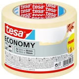 Tesa tesa, Klebeband, 3x Malerband ECONOMY Abdeckband, Dreierpack (19 mm, 3 Stück)