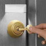 Infrarot-türleuchte Mit Bewegungsmelder, 4 Leds, Wandmontage, Batteriebetrieben (batterien Nicht Im Lieferumfang Enthalten) – Weiß