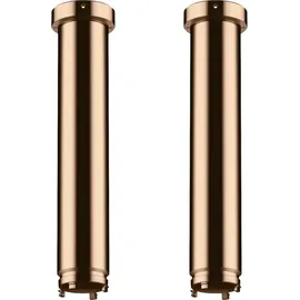 Hansgrohe AXOR ShowerSolutions Verlängerung Set 13603300 230 mm für Deckenbefestigung ShowerHeaven 1200/300 4jet, Polished Red Gold